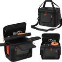 Portable Carrying Bag Compatible with Jackery Explorer 1000 V2, Soft Power Station Storage Case with Padding, Generator Covers with Side Zipper, Multi-Pocket, Shoulder Strap, 13.78*10.23*10.8in