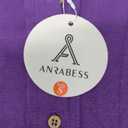 ANRABESS Womens Top, Purple, Small