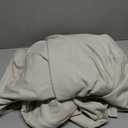 Bedsure Duvet Cover King Size - 3 Pieces Prewashed Cotton-Like Extra Soft Bedding Set, Includes 1 Duvet Cover 104x90 Inches with Zipper Closure & 2 Pillow Shams, Linen