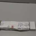 Blinds for Indoor Windows 1" Vinyl L-Shaped Slats Cordless Mini Blinds for Home, 27" W  36" H - White