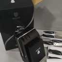 BRODARK Kitchen Knife Set with Block and Sharpener, 15 Pcs Sharp Knives Set for Kitchen, Christmas, Stainless Steel Full Tang Knife Block Set, Ergonomic Handle Professional Chef Kitchen Knives Sets