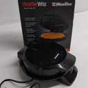 Mueller Heart 5 Waffle Maker, Waffle Iron, Adjustable Browning Control & Nonstick, Cool Touch Handle, Easy to Clean, Small Kitchen Appliances