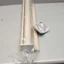 Blackout Linen Roller Shades for Windows Cordless Room Darkening Roller Blind Easy to Install with Cassette Valance Custom Window Shades for Home Office Living Room Beige, Custom Size