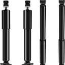 Shocks x4,OCPTY Front Rear Shocks Absorbers Struts for Chevy Fits 1999 2000 2001 2002 2003 2004 2005 2006 2007 for Chevy Silverado 1500,99-07 for GMC Sierra 1500 344380 37150 Auto Shocks (for 2WD-RWD)