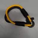 Mens Rope Bracelet - Stainless Steel Black Shackle, Extremely Durable and Scratch Resistant Waterproof Paracord, Handmade, Nautical Wristband for Men, 12-7