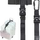 Vigorport Luggage Straps, Straps for Suitcase, Add A Bag Adjustable Luggage Accessories with Carabiner for Connect Your 2 Suitcases, Bag Straps for Luggage (M)
