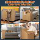 Cat Scratcher Couch Protector - Couch Corner & Armrest Protectors for Cats, Furniture Sofa Protector from Cat Claws Scratch