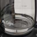 Mr. Coffee 12-Cup Programmable Coffee Maker Black: Drip Machine, Dishwasher-Safe, Electric, Paper Filter