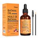 10 x Batana Oil for Hair Growth Dr Sebi Organic, 100% Raw Pure & Natural Botana Oil from Honduras, Deeply Nourishing Scalp for Hair Thicker and Stronger (2 Fl Oz, Pure)