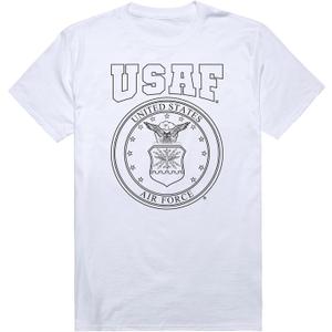 Rapiddominance Basic Licensed Military Tees (White, S)
