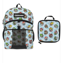 Super Mario Backpack and Lunch Box Set for Kids - Bundle with Mario Backpack, Mario Lunch Bag, Stickers, Water Bottle, More | Super Mario School Bag for Boys 4-6