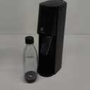 SodaStream E-TERRA Sparkling Water Maker (Black) with CO2 and Carbonating Bottle