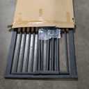 71 Inch Extra Tall Pet Gate for Cats, 29.5-43" Adjustable Wide Dog Gates, Pressure Mounted Walk Through Tall Cat Gate for Doorways,Hallway,Stairs,HouseBlack