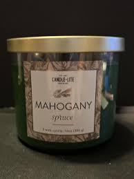 Candle-Lite Mahogany Spruce 14oz