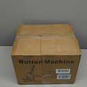 Button Maker Machine, Molds in 3 Sizes: 2.28, 1.25, and 1, 500 Buttons, 15 Fridge Magnets, 15 Bottle Openers, 15 Keychain, Pin Maker Machine Kit DIY, Circular Cutter in 3 Sizes