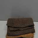 MIULEE Pack of 4 Decorative Textured Boucle Throw Pillow Covers 18x18 Inch Neutral Brown Accent Solid Pillow Cases Couch Cushion Covers for Modern Farmhouse Boho Chair Sofa Bed Room Home Decor