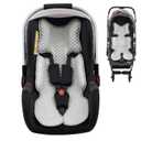 Car Seat Cooling Pad for Baby, Mink Dot Car Seat Cooler Mat for Girls Boys, Stroller Cooling Pad with 3D Breathable Mesh, Multifunctional Infant Carseat Cooling Insert Liner for Summer