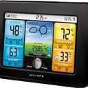 AcuRite Wireless Home Weather Station with Color Display, Indoor Outdoor Thermometer and Temperature Sensor (02077M)