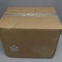 Cupcake Carrier, 3-Tiers Cupcake Containers, Holds 36 Cupcakes or 3 Large Cakes, Cupcake Holder, Cupcake Box with Lid and Handle (White, Basic)
