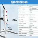 FOUR E'S SCIENTIFIC Lab Homogenizer 8000-30000rpm with Stand, High-Speed Handheld Homogenizer Emulsifier with 10mm 316L Stainless Steel Probe 1mL-250mL