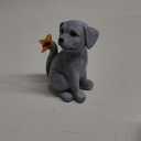 Nacome Dog Outdoor Statues for Garden: Outside Decor with Butterfly Clearance for Yard Art Lawn Ornaments Porch Patio Balcony Home House - Birthday Gifts for Grandma Mom Women