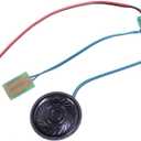 Icstation Recordable Sound Module, Button Control Sound Chip 8M MP3 WAV Music Voice Player Programmable Board with Speaker for DIY Birthday Music Box Greeting Card Present