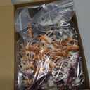 120 Pcs Mini Resin Deer Figurines Small Deer Cake Toppers Decoration Miniature Forest Animals Reindeer Figures Christmas Woodland Creatures Mini Animal Woodland Cake Decoration Gifts Crafts