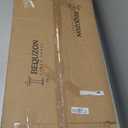 Podium Stand for Lectern Presentation Church Classroom, Pulpit with Wooden Heavy Base, Black Podium for Lecture, Wedding Speech