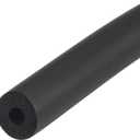 uxcell Foam Tubing for Handle Grip Support, Pipe Insulation, 1/4"(6mm) ID 16mm OD 2m Length Black