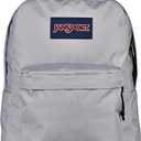 JanSport SuperBreak One Backpack - Durable, Lightweight Bag with 1 Main Compartment, Front Utility Pocket with Built-in Organizer, Premium Backpack, Grounded Grey, One Size