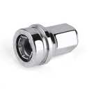32 Pcs M14x1.5 One-Piece Design Chrome Lug Nuts for 2017-2025 Ford F250 F350 Super Duty HCPZ-1012-B HCPZ-1012-A (Chrome)