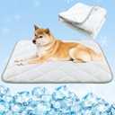 Dog Cooling Mat, Cat Self Cool Ice Pads,Lightweight Pet Pad Blanket Bed Cover,Puppies Summer Cool Tech Fabric,Washable Dog Sleeping Mat for Home & Outdoor,Keep Cooling for Pets