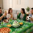 2026 World Soccer Cup Party Supplies Set - Soccer Party Favors, Banner, Tablecloth, Napkins Tableware Kit for Soccer Themed Birthday Party, Game Day Celebration, Sports Event Decor for Fans (Serve 10)