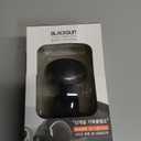 [Leather Power Knob] BLACKSUIT can be Mounted on All Models Vehicle Handle Spinner Power Handle Spinner Handle Car Accessories Luxury Hi-Quality Power Handle Steering Wheel Spinner Knob (Black)