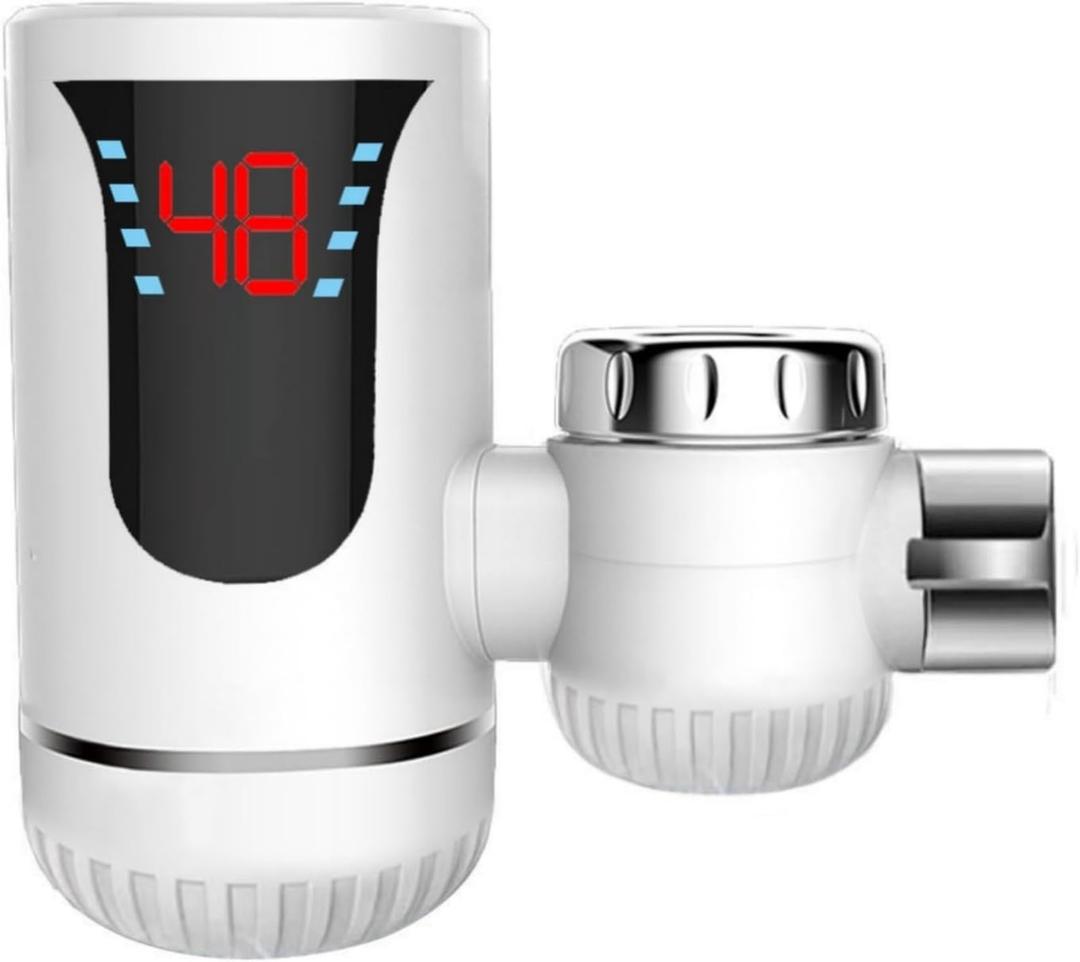 Tankless Water Heater Electric 110V Hot Water Heater Faucet Instant Kitchen Bathroom Fast Heating Tap Water Faucet with LED Digital Display