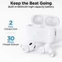 Wireless Air Pod Charging Case Replacement Compatible with Air Pod Pro 1st and 2nd Generation Charging Cases, Built-in 660 mAh Battery with Bluetooth Pairing Sync Button, No Earbuds