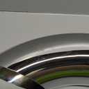 5" OD24" Curved Chrome Exhaust Stack Pipe
