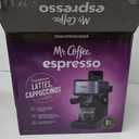 Mr. Coffee 4-Shot Steam Espresso Cappuccino and Latte Maker with Stainless Steel Frothing Pitcher
