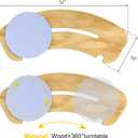 FSA/HSA Eligible Transfer Board Patient Slide Assist Device for Transferring Patient Elderly, and Disabled from Wheelchair to Bed, Toilet, Bathtub, Sliding Boards Platform with PU Pad (32"x 10"x 0.7")