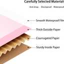 11x6x6 Pink Shipping Boxes, 30 Pack Mailing Boxes for Small Business, Corrugated Cardboard Boxes for Packaging, Shipping