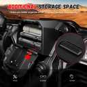 Electronic Device Tablet Phone GPS Holder Mount with Storage Box Organizer Tray for Honda Talon 1000R 1000X 1000X-4 (2019-2025) UTV Talon Accessories No Drilling Shockproof