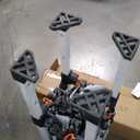 12x12 Pop up Canopy Tent Patented EZ Set up Instant Outdoor Canopy with Wheeled Carry Bag Bonus 4 Weight Sandbags, 8 Stakes and 4 Ropes Blue