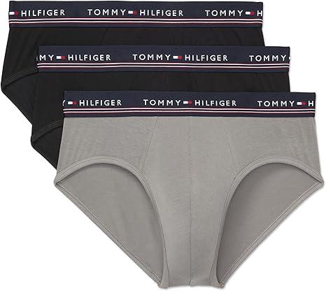 Tommy Hilfiger Men's Cotton Classics 3 Pack Brief M