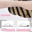 Retro Flag Ergonomic Wrist Support Keyboard Mouse Wrist Rest Set, Computer Office Comfortable Wrist Rest for Mouse Easy Typing