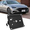 No Drill Front Grille License Plate Mount Bracket Holder Compatible with Hyundai Palisade, Santa Cruz, Santa Fe 4th gen TM, Tucson 4th gen NX4, Tucson Plug-in Hybrid 4th gen NX4, Venue, Accessories