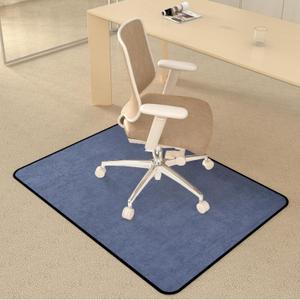 Corduroy Heavy Duty Office Chair Mat for Carpet & Hardwood Floors, Desk Chair Mat for Carpeted Floors and Hardwood Floor for Home Office (48" x 36")