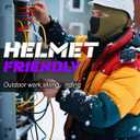 Balaclava Ski Face Mask for Men Women-Breathable Winter Cold Weather Gear Thermal Shiesty for Skiing Motorcycle Outdoor Work (Black)