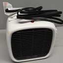 700W/1200W Basics Ceramic Heater Space Heaters for Indoor Use Overheat/Tilt Protection Low Noise Heating Portable Heater Electric Portable Fan Office