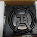 10 Inch 800W Under Seat Car Subwoofer,Full Cast Aluminum Under Seat Powered Subwoofer,Built-in Amp & APP LED Light Control,12V Universal Vehicle Subwoofer Full Installation Kit with Gift Box