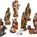 Kurt Adler Nativity Set with 11 Figures, 6"